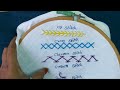 six basic embroidery stitch part 2 ஆறு அடிப்படை எம்பிராய்டரி தையல்