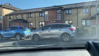 Driving in Glasgow - Castlemilk - April 2021