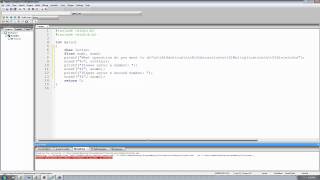 C Programming Tutorial 9, Making a Calculator