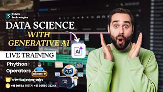 DATA SCIENCE WITH GENERATIVE AI – Python Operators Session