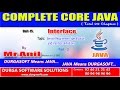 Core Java - Interface Methods - Service Requirement Specification and interface definitions - Part-2