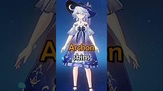 Archon Skins in Genshin!? #genshinimpact #genshin