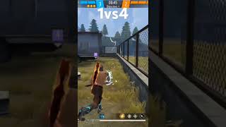 FF free fire max nowa 1vs4