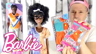 Barbie Black History Month Valentine's Day Tennis Date Ken Fashionistas 203 Doll Unboxing Review