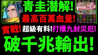 【阿紅神魔】青圭潛解實戰😱『超狂\