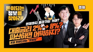 대출이자 2% → 8%로?! 이자 갚다 파산?!😱 #대출이자 #주택담보대출 #마이너스통장