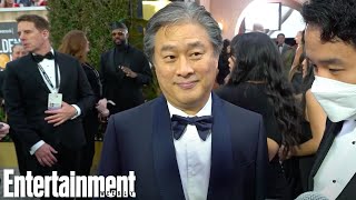 Golden Globes 2023 Red Carpet Interview with Park Chan-wook | Entertainment Weekly
