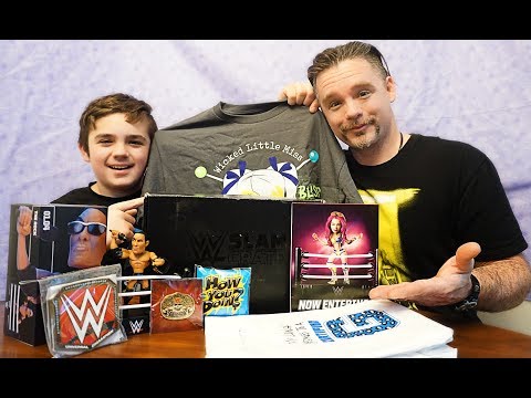 wwe SlamCrate Monthly subscription Unboxing wwe SlamCrate Monthly subscription Unboxing