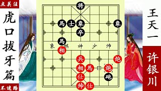 象棋神少帥：許銀川大軍從天而降，王天一始料未及，神來之筆！ 【象棋神少帥】