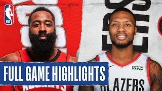 ROCKETS at TRAIL BLAZERS | FULL GAME HIGHLIGHTS | August 4, 2020
