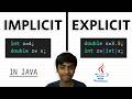 Type Conversion in Java - Implicit vs Explicit
