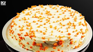 The Best Carrot Cake Recipe | Cream Cheese Frosting Delight | ASMR Cooking