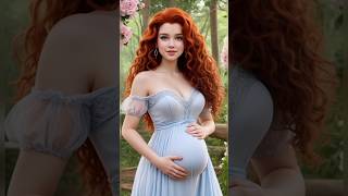 princess as pregnant🤰part-1#beautiful#beauty#disney#princess#disneyland#pregnancy#ai#ytshorts#viral