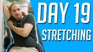 Day 19 Stretch - 30 Day Wheelchair Fitness Challenge 2020