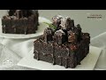 초콜릿 브라우니 케이크 만들기 : Chocolate Brownie Cake Recipe | Cooking tree