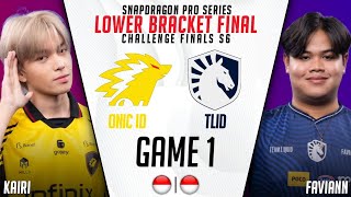 ONIC ESPORTS vs TLID GAME 1 LOWER BRACKET FINAL ESL SNAPDRAGON PRO SERIES CHALLENGE FINALS