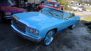 WhipAddict: 75' Chevrolet Caprice Convertible on 26\