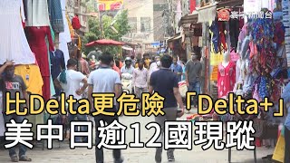 比Delta更危險 「Delta+」 美中日逾12國現蹤@globalnewstw