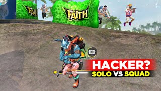 GLITCH FIRE MAKES YOU A HACKER!🔥SOLO VS SQUAD BEST GAMEPLAY | GARENA FREE FIRE