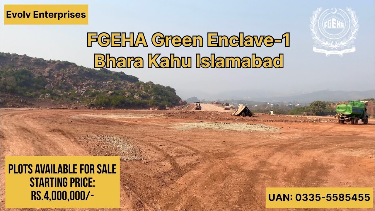 Plots Available For Sale In FGEHA Green Enclave 1 Bhara Kahu Islamabad ...