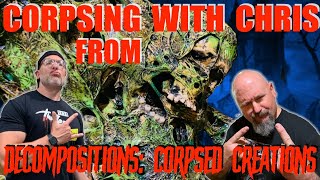 CORPSING SKELETONS WITH CHRIS FROM DECOMPOSITIONS: CORPSED CREATIONS #corping #skeletons #diy
