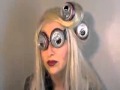 LADY GAGA MAKEUP TELEPHONE HAIR TUTORIAL DIET COKE CANS HAI