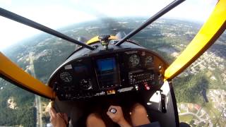 Legend Cub: Flying over Pensacola, FL