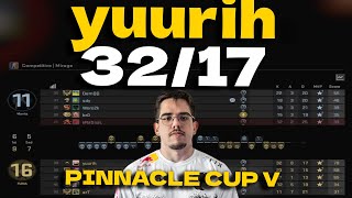 CSGO POV FURIA yuurih (32/17) vs Monte (MIRAGE) @ Pinnacle Cup V