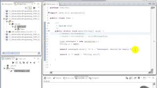 Advanced Java tutorial - Introduction to Assertion Syntax