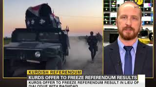 Kurds offer to freeze referendum results