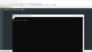 Type and execute MySQL queries in Notepad++