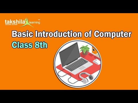 Basic Introduction Of Computer For Class 8 Online Classes | Class 8 ...