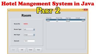 Build Hotel Management System | Java Swing Projects Full Tutorial with Source Code [Part 2]