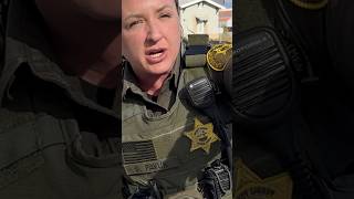 CORRUPT ORANGE COUNTY SHERIFF CAUGHT COLLIDING WITH CRIMINAL TO GET OUR NAMES!