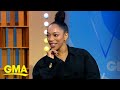 Naomi Ackie talks new film, 'I Wanna Dance with Somebody' l GMA