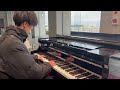 異邦人／久保田早紀をストリートピアノで弾いてみた｜street piano