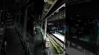 千葉都市モノレール 都賀駅 端っこからJR都賀駅ホーム #shorts