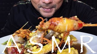 ASMR:Corn Salad(EATING SOUNDS)|COCO SAMUI ASMR #กินโชว์ตำข้าวโพด