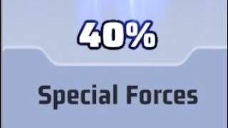 What does 40% look like for Special Forces Tech in Last War Survival Game