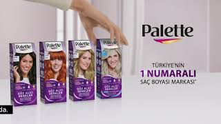 Palette Göz Alıcı Renkler ile Uzun Süre Kalıcı Canlı Renkler