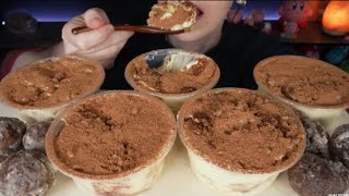 VNM ASMR creamy tiramisu chocolate donuts bites only