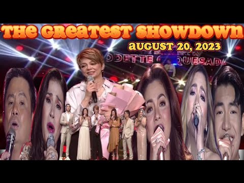 THE GREATEST SHOWDOWN | 8-20-2023