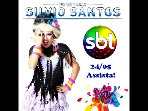 Anny B. Programa Silvio Santos Animação Transformistas Drag Queen (11 ...