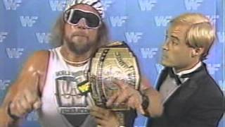 Macho Man Randy Savage Promo on Junkyard Dog (07-12-1986) [Oakland]