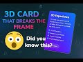 CSS 3D Card Effect Tutorial - Make It BREAK The Frame on Hover | StackIVA #coding #appdevelopment