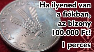 Ha ilyened van a fiókban, az bizony 100.000 Ft! - #1P012 - | Numizmatika 1 percben