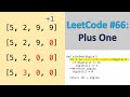 LeetCode 66: Plus One | Beginner Level