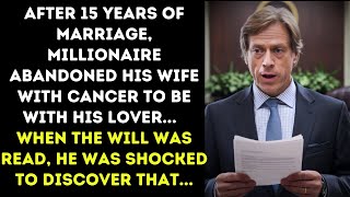 AFTER 15 YEARS OF MARRIAGE, MILLIONAIRE ABANDONED HIS WIFE WITH CANCER TO BE WITH HIS LOVER... WHEN