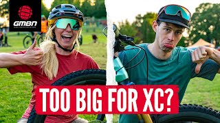 GMBN Does XC on Trail Bikes! | Can you race Cross-Country on a Trail Bike?