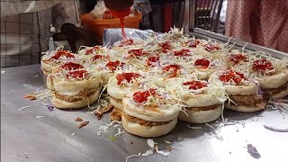 Fast Burger's Maker In Lahore Pakistan The World King Burger's Speedy Making Challenger#burger #food